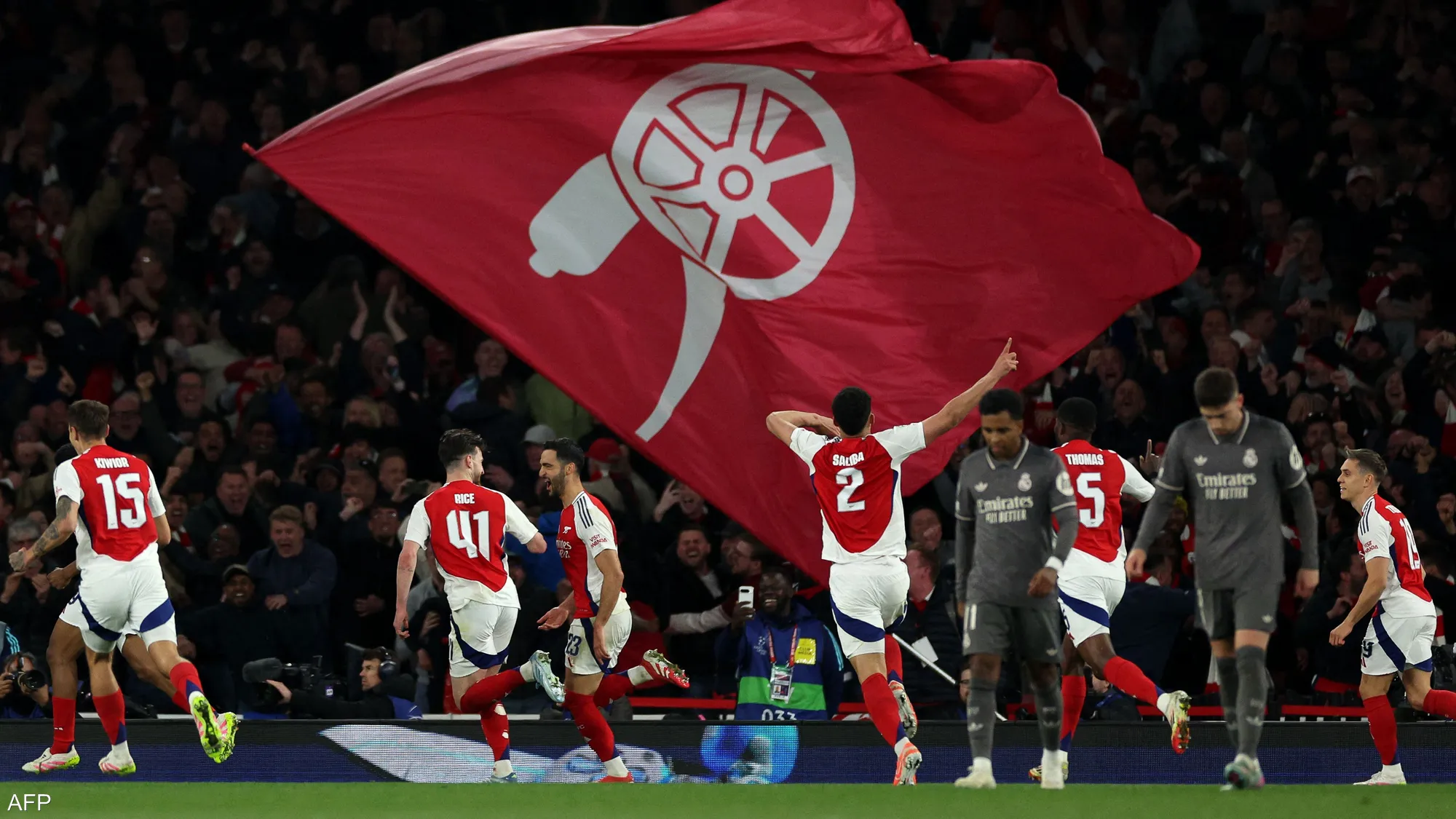 أرسنال يسحق الريال بثلاثية في دوري أبطال أورويا