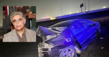 حادث الفنان أشرف عبد الغفور