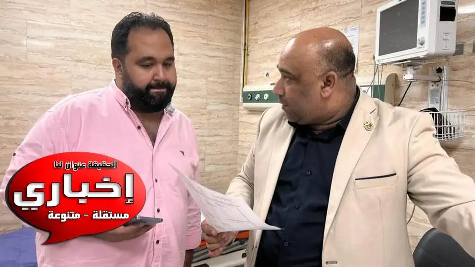 د احمد حماد يفاجئ مستشفى إيزيس التخصصي بزيارة مسائية