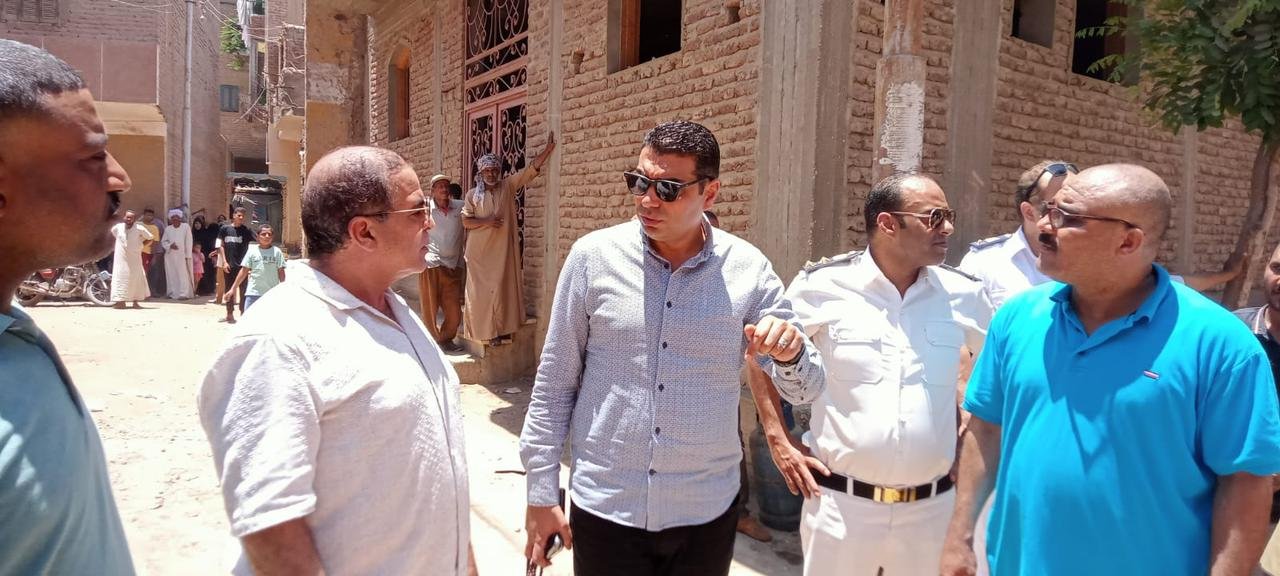 نائب محافظ الأقصر يقود حملة مكبرة لإزالة التعديات بمركز ومدينة أ