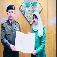  د. رشا كامل تضيء دفعة استراتيجيات الأمن القومي 112
