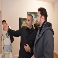 أحمد فريد يفتتح المعرض الاستعادي لوالده الفنان محمد فريد 