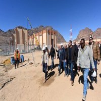 وزير الإسكان يتفقد محطة محولات الكهرباء وطريق كمين النبي 