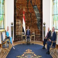 الرئيس يستقبل رئيسة الجمعية الوطنية لجمهورية سلوفينيا،