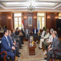 محافظ الإسكندرية يستقبل وزير التموين ومدير جهاز مستقبل مصر 
