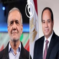الرئيس الإيرانى يشكر الرئيس السيسى على موقف مصر الحكيم