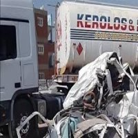    حبس سائق التريلا  المتسبب في حادث الطريق الإقليمي بالمنوفية