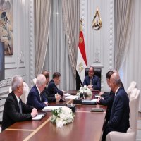الرئيس السيسى يلتقى مدير الطاقة النووية الروسى