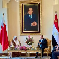 الرئيس عبد الفتاح السيسي يستقبل ولي عهد مملكة البحرين 
