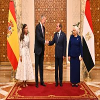 الرئيس السيسى يستقبل ملك اسبانيا فى اول زيارة له لمصر 